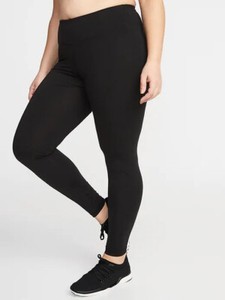 PLUS- Old Navy Women's High-Waisted Elevate Compression Leggings Black ...