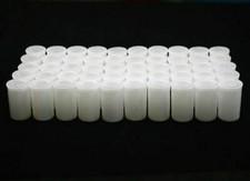 50 Empty black bottle 35mm film cans canisters containers