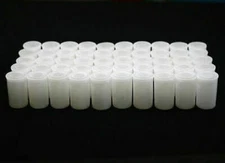 50 Empty black bottle 35mm film cans canisters containers