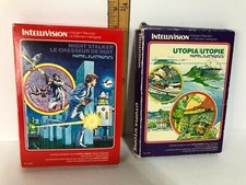 Vintage Intellivision Night Stalker  &  Utopia lot