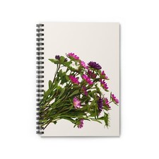 Floral Spiral Notebook - Perfect for Journaling, Gifts, Note-taking, School,