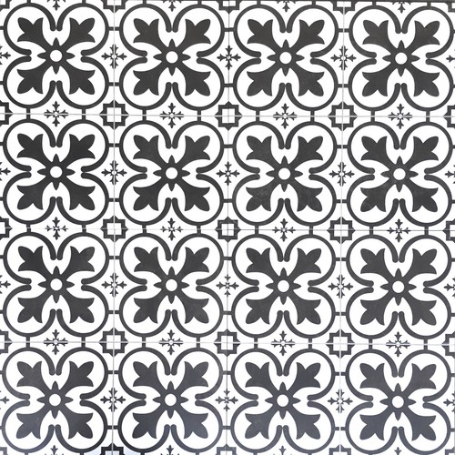 18x18 piastrella pavimento modello Balenciaga Autentico in ceramica  bianco/nero (conf. da 5) | eBay