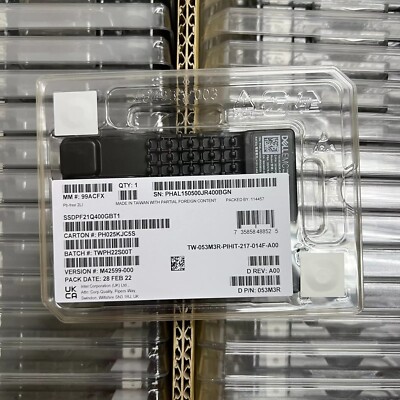 Dell 53M3R Intel DC P5800X 400GB Series SSDPF21Q400GB NVMe U.2 PCIe 4.0 X4 SSD