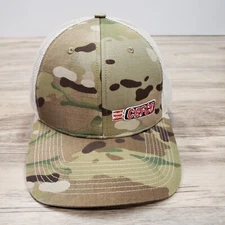 CEFCO Camo Hat Cap Snapback Green Brown Mesh Back Adjustable