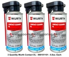 Wurth Contact Cleaner OL - 890101101 3 Pack