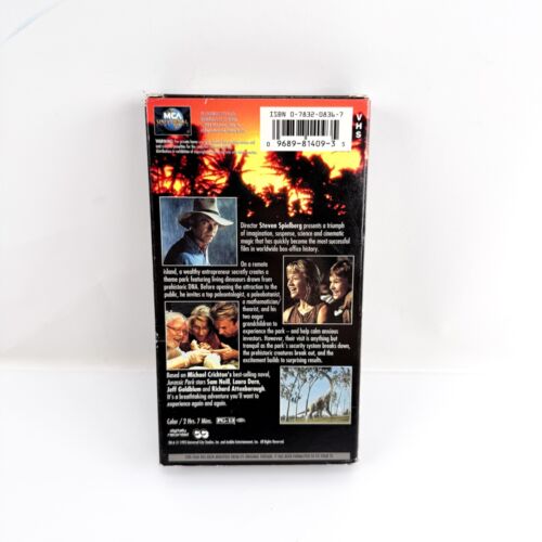 JURASSIC PARK Movie VHS Tape - Imagen 2 de 5
