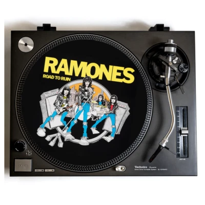 RAMONES Turntable Slipmat for Vinyl Records 12" DJ Slip Mat punk rock vinyls