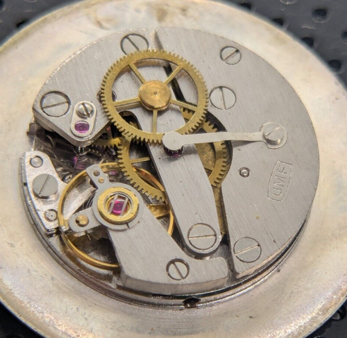 Ruhla UMF 39-12 8 3/4''' Vtg Watch Movements For Parts A - Picture 7 of 8