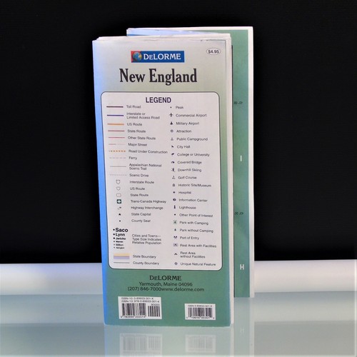 Maps Highways FL New England Eastern States Universal DeLorme Rand McNally AAA - Picture 6 of 12