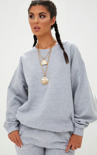 Pretty Little Thing Women's GREY MARL 