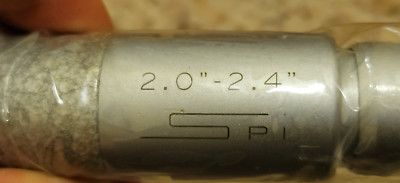 SPI Mechanical 3-Point Inside Bore Micrometer: 2.0'' to 2.4 inch Range