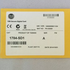 NEW AB 1784-SD1 ControlLogix Module Secure Digital Card Express US Free Tax