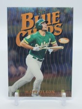 2019 topps finest baseball matt olson blue chips FBC-MO