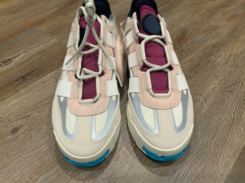 Nuove Adidas Niteball 'Cream White Pink Tint' FW3317 da uomo taglia US 9,5 - Foto 2 di 6