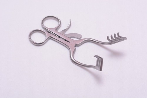Mollison Self Retaining Hemostatic Mastoid Retractor 5 Inch Instrument - Picture 5 of 6
