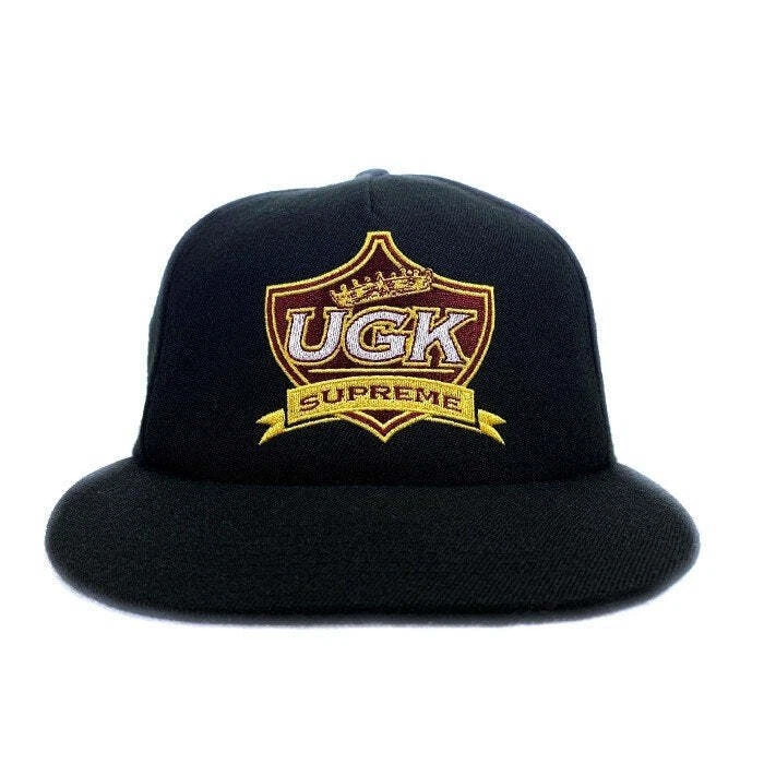 SUPREME 24SS UGK 5 panneaux 5 panneaux capuchon snapback noir d'occasion