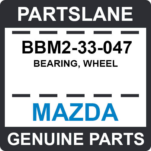Mazda bbm2 33 047