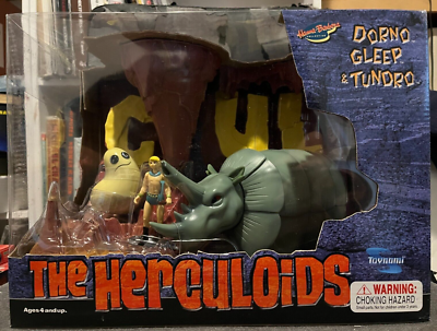 The Herculoids Diorama 3 Box Figure Set - Hanna Barbera - Toynami