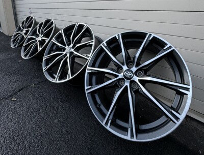 TOYOTA Subaru 86 BRZ 17-20 GR86 OEM Wheels Rims Charcoal Machined
