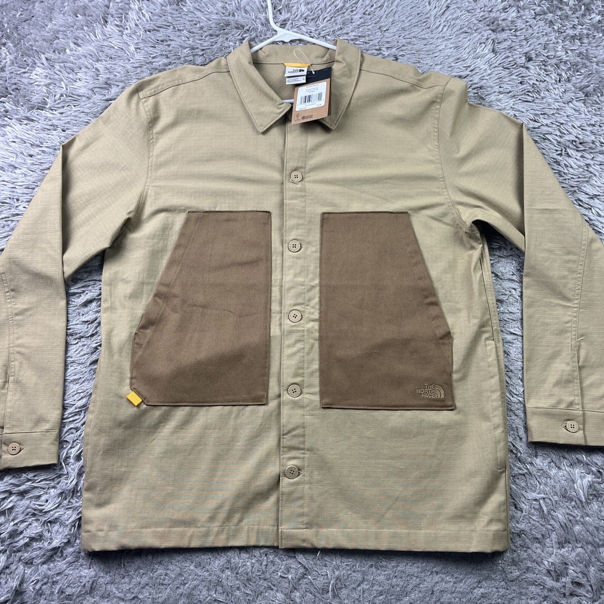 The North Face Field Shacket Mens XL Khaki Utility Brown