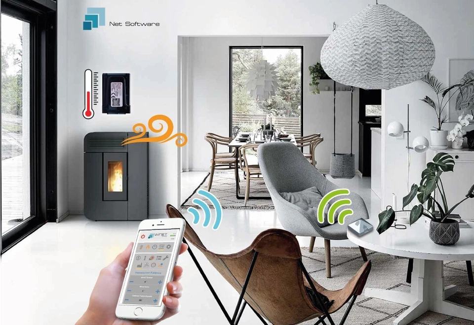 Sonda di temperatura wi-fi T-Sense compatibile con WiNET - Immagine 2 di 4