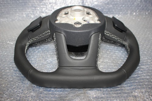 LENKRAD AUDI A4 A5 8W A3 8V Q2 F5 B9 Q3 8U S3 S4 RS3 RS4 RS5 DSG ABGEFLACHT E160 - Bild 14 von 17