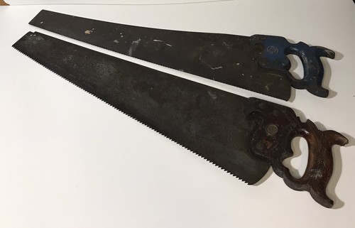 Antique H. Disston & Son D-7 And No. 12 Hand Saws 1865-1928 & 1928-1955 - 第 1/11 張圖片