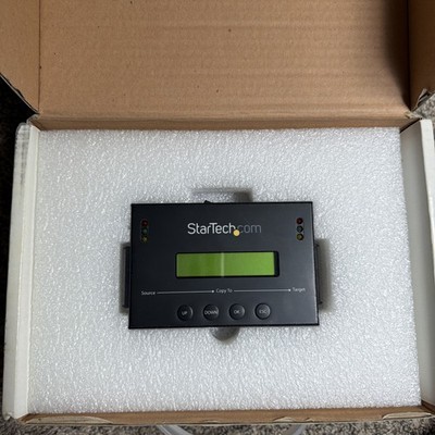 StarTech 1:1 Hard Drive Duplicator and Eraser for SATA/SAS Drives SATSASDUPE11
