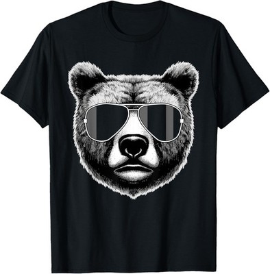 Funny Bear cool Grizzly Bear T-Shirt