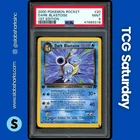 2000 POKEMON TEAM ROCKET 1ST EDITION #20/82 DARK BLASTOISE PSA 9