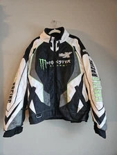 Men's Castle X Jacket Tucker Hibbert 68 Limited Edition Monster Energy Sz XL