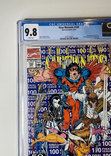 New Mutants #100 CGC 9.8 WP 1. Auftritt X-Force (Cameo) 1991 Marvel - Bild 5 von 7
