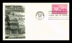 US COVER NATIONAL CAPITAL SESQUICENTENNIAL LEGISLATIVE BRANCH FDC SCOTT 992