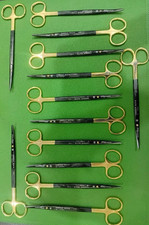 AESCULAP BC271B6 7" Metzenbaum Noir Durotip Curved Scissors Set of 13 German