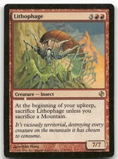 Lithophage #57 (MP) Duel Decks: Venser vs. Koth DDI Magic MTG