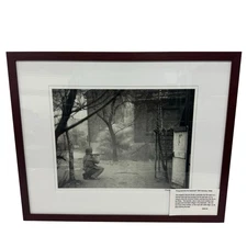 1945 Germany "Firing Bazooka Into Basement" Charles. R. Pearson WW2 WWII Picture