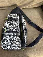 Thirty One Sling Back Pack Navy Perfect Pendant Slingback Shoulder Bag
