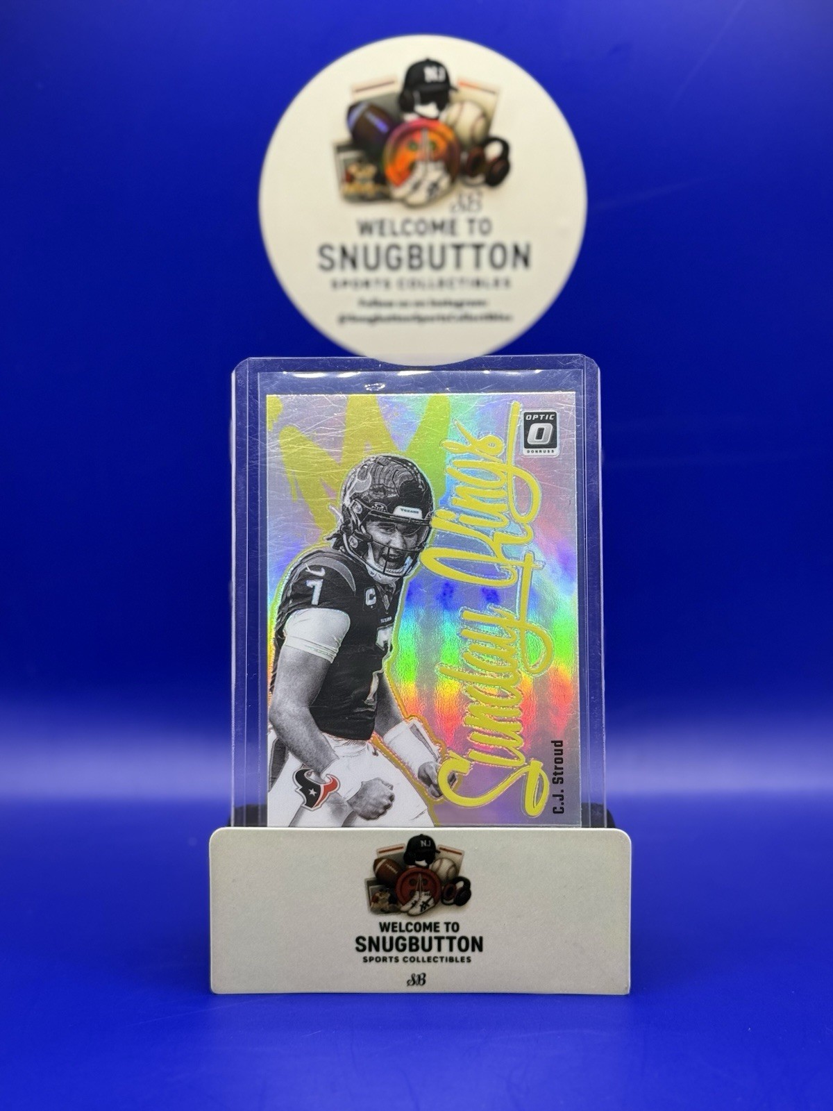 2024 Donruss Optic CJ Stroud Sunday Kings Case Hit SSP 🔥 Texans Rare