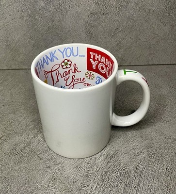 Innendruck Danke Tasse, Keramik Tee Kaffeetasse mit Dankesbotschaften