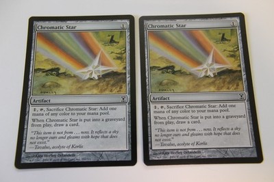 MTG Chromatic Star x2- -Time Spiral-Lightly Played