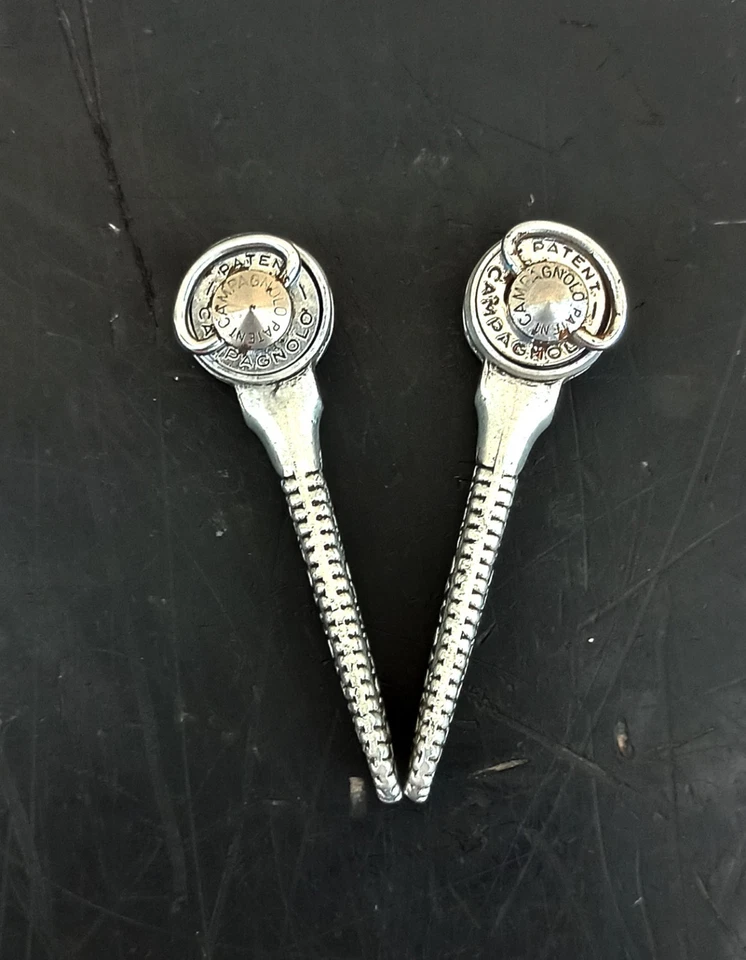 Campagnolo Vicenza vintage manettes friction shifters old bike leviers vitesses - Photo 4/4