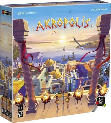 Gigamic Akropolis Tile Stacking Board Game