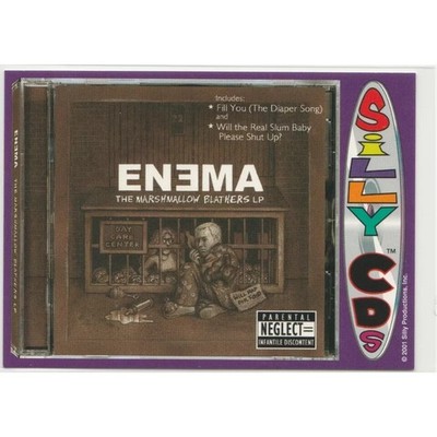 Enema #21 Eminem Silly CDs Marshall Mathers LP Real Slim Shady Way I Am Stan