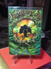 1x Forest Art Card 32/54)l Gold-Stamped Signature Tarkir: Dragonstorm Art Series