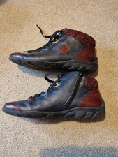 Reiker Multicoloured Boots Size 6