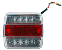 LED RüCkleuchten RüCklichter AnhäNger Trailer 4 Funktionen Beleuchtung Wohnwagen