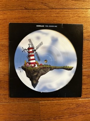 RARE!  GORILLAZ- Feel Good Inc 7  VINYL 45 Picture Disc 2005 Parlophone R6663