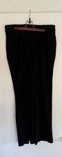 Express Editor Women  s Stretch Mid Rise Straight Leg Dress Pants Black Size 6