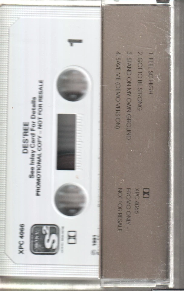 Des'ree Feel So High cassette UK 1991 promo only release XPC4066 - Image 2 of 2