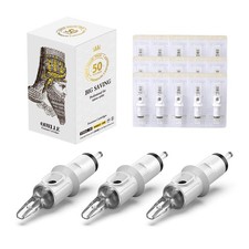 Hawink Tattoo Cartridge Needles 12 Standard 17 Curved Round Magnum M-Taper 50PCS